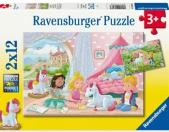 PUZZLES 2 X12 PIECES– AMITIE ENCHANTEE