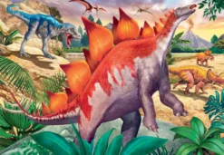 PUZZLES 2X24 PIECES - MAMMOUTHS ET DINOSAURES