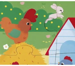 PUZZLE TACTILE FERME