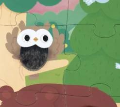 PUZZLE TACTILE FORET