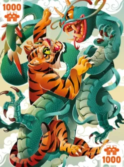 PUZZLE UNIVERSE - THE TIGER AND THE DRAGON1000 PIECES