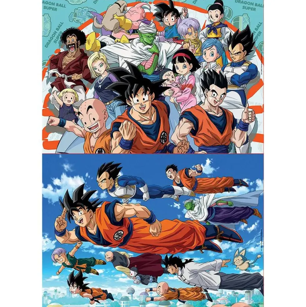 PUZZLE 2x100 DRAGON BALL