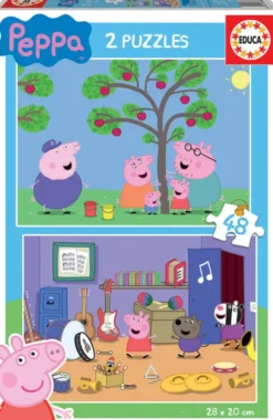 PUZZLE - 2 X 48 PIECES - PEPPA PIG