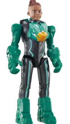 QUANTUM HEROES DINOSTER - FIGURINE ARTICULEE ET ARMURE 22 CM