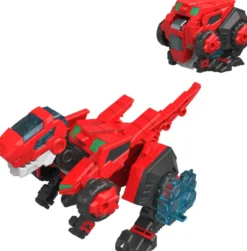 QUANTUM HEROES DINOSTER - FIGURINE DINOCUBE ET BOITE DE RANGEMENT
