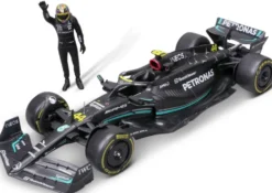 1/24 RACING - COFFRET F1 VEHICULE + FIGURINE PILOTE - NOUVEL ASSORTIMENT 4 ECURIES