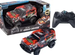 RADIOCOMMANDE CAR GHOST DRIVER - ROUGE