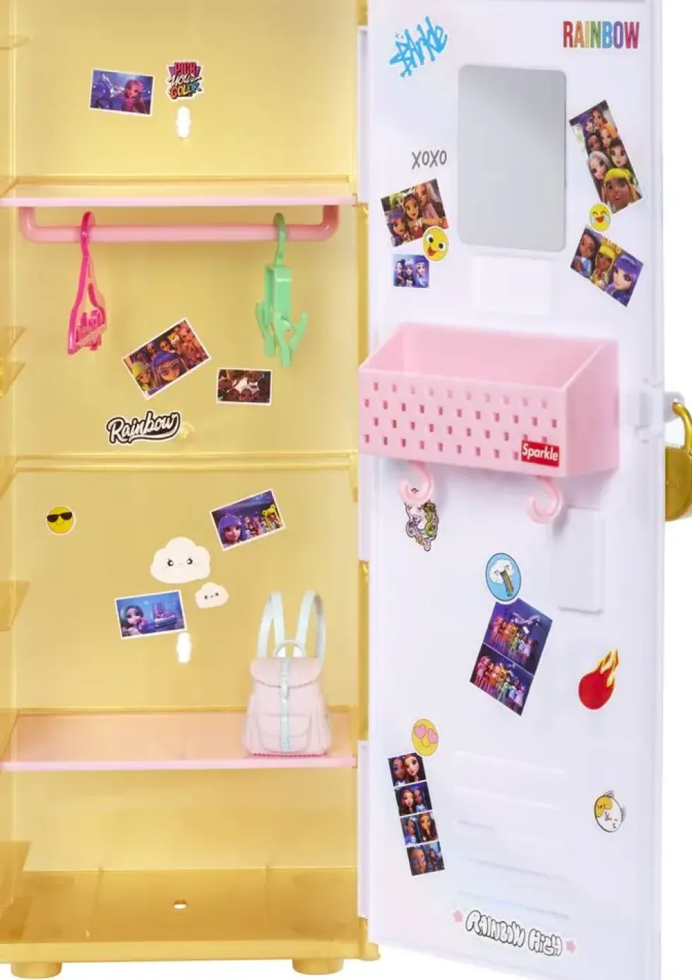 RAINBOW HIGH - COFFRET POUPEE ET CASIER PINKLY PAIGE