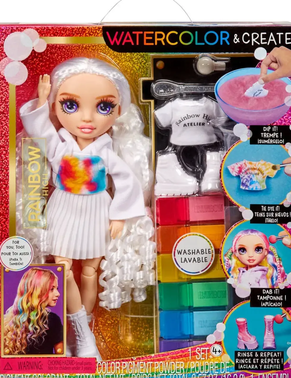 RAINBOW HIGH - COLOR & CREATE - SERIE TIE AND DYE - POUPEE27CM