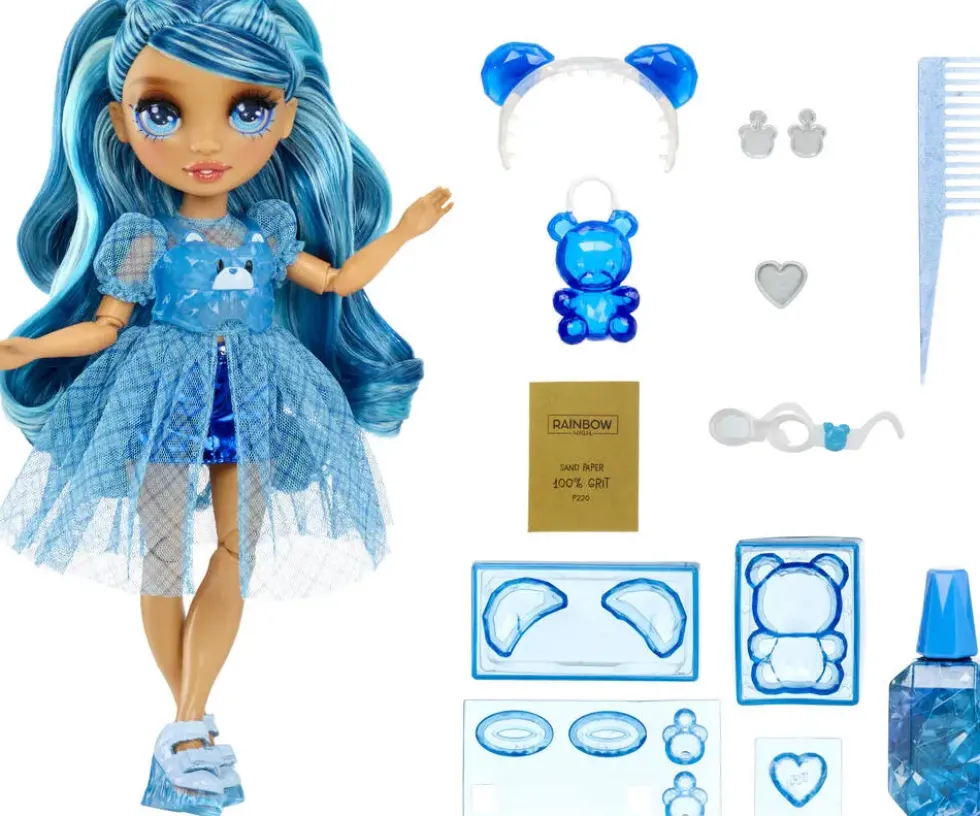 RAINBOW HIGH CRISTAL - POUPEE MANNEQUIN 27 CM - SKYLER