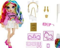 RAINBOW HIGH CRISTAL - POUPEE MANNEQUIN 27 CM - AMAYA