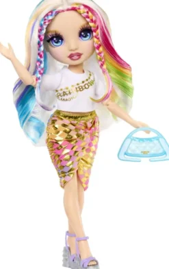RAINBOW HIGH - GARDE-ROBE ARC-EN-CIEL AVEC POUPEE MANNEQUIN - AMAYA