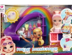 RAINBOW HIGH LITTLE JOURNEE PISCINE AVEC BLUSH