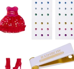 RAINBOW HIGH POUPEE MANNEQUIN BE DAZZLING 27 CM - VIVIENNE ROUGE