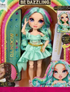 RAINBOW HIGH POUPEE MANNEQUIN BE DAZZLING 27 CM- CELINE TURQUOISE