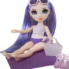 RAINBOW HIGH SWIM ET STYLE POUPEE MANNEQUIN 27CM - VIOLET