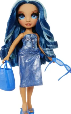 RAINBOW HIGH SWIM ET STYLE POUPEE MANNEQUIN 27 CM - SKYLER BLEU