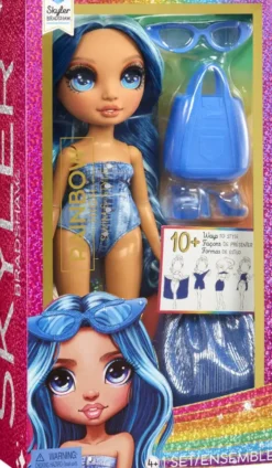 RAINBOW HIGH SWIM ET STYLE POUPEE MANNEQUIN 27 CM - SKYLER BLEU
