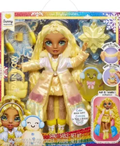 RAINBOW HIGH - WINTER WONDERLAND - POUPEE MANNEQUIN SUNNY - 27 CM