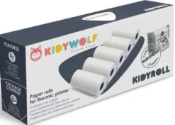 RECHARGE DE 5 ROULEAUX DE PAPIER CLASSIC POUR KIDYPRINT