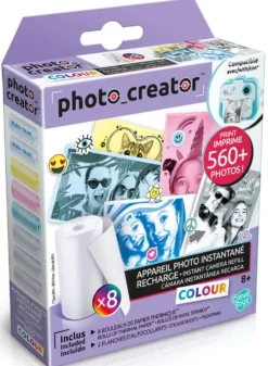 RECHARGE PHOTO CREATOR COLOUR AVEC PAPIERS SPECIAUX