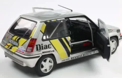 1/18 RENAULT 5 GT TURBO MK2 SILVER #17 A.OREILLE TOUR DE CORSE 1989