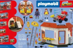 RESTAURANT EN FEU & QUAD DE POMPIERS 72195