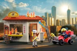 RESTAURANT EN FEU & QUAD DE POMPIERS 72195