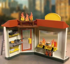 RESTAURANT EN FEU & QUAD DE POMPIERS 72195