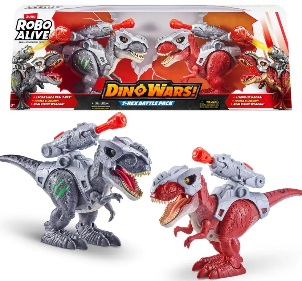 ROBO ALIVE - DINOS WARS - PACK BATAILLE T-REX
