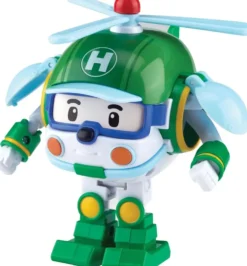 ROBOCAR POLI - VEHICULE TRANSFORMABLE 2 EN 1 - HELI L'HELICO