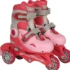 ROLLERS EVOLUTIFS 3 ROUES TAILLE 30-33 ROSE