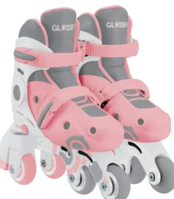 ROLLERS LEARNING 2-EN-1 EVOLUTIFS ENFANT TAILLE 30 A 33 ROSE