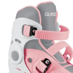 ROLLERS LEARNING 2-EN-1 EVOLUTIFS ENFANT TAILLE 30 A 33 ROSE