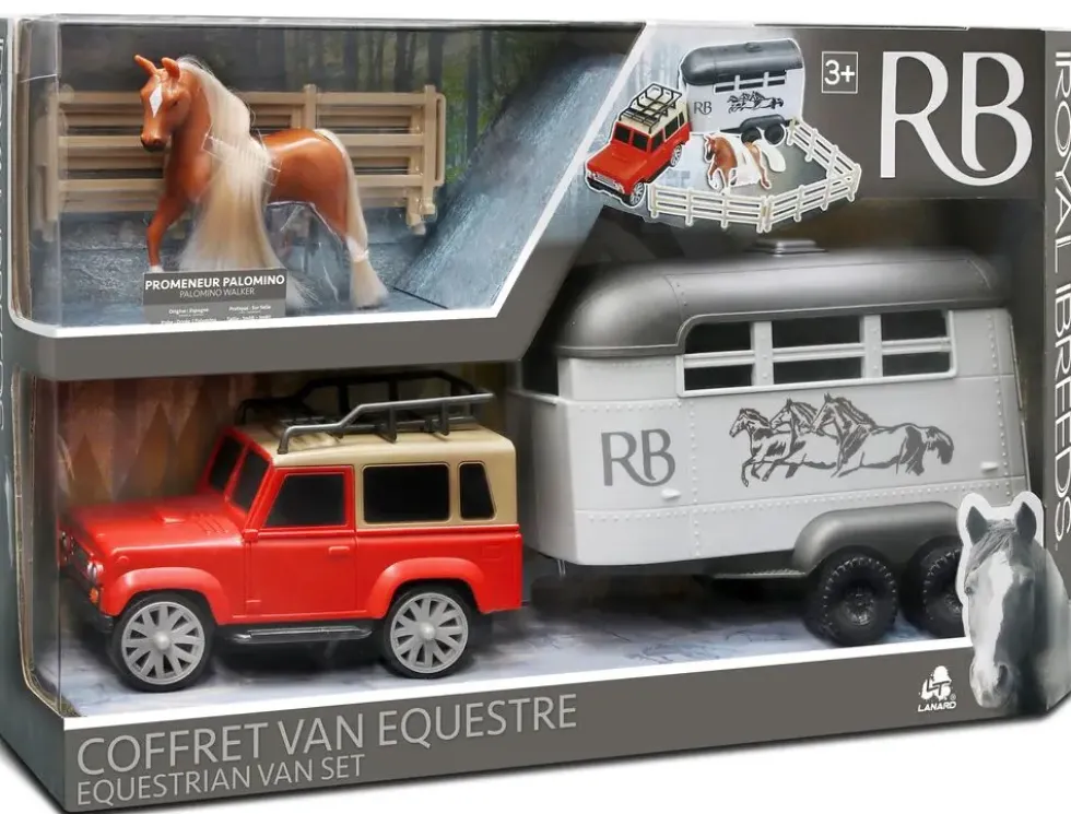 ROYAL BREEDS - COFFRET VAN EQUESTRE
