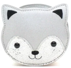 SAC BANDOULIERE CHATON PAILLETE