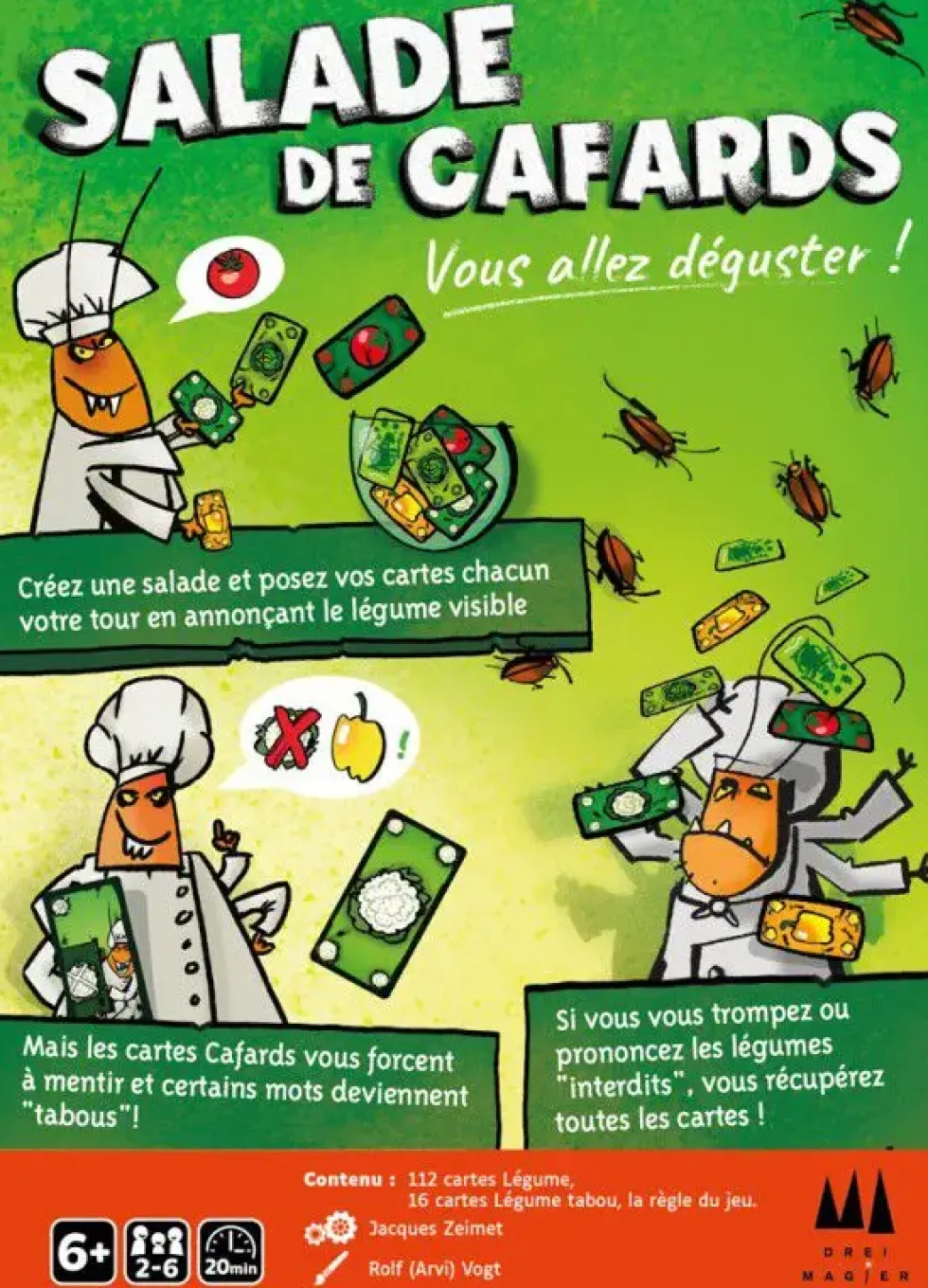 SALADE DE CAFARDS