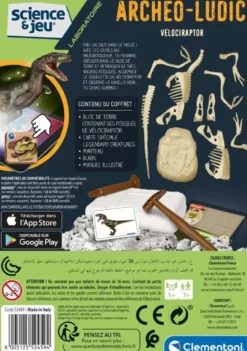 SCIENCE ET JEU - ARCHEO LUDIC VELOCIRAPTOR