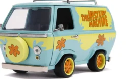 1/24 SCOOBY DOO MYSTERY MACHINE W - FIGURE BLUE HOLLYWOOD RIDES