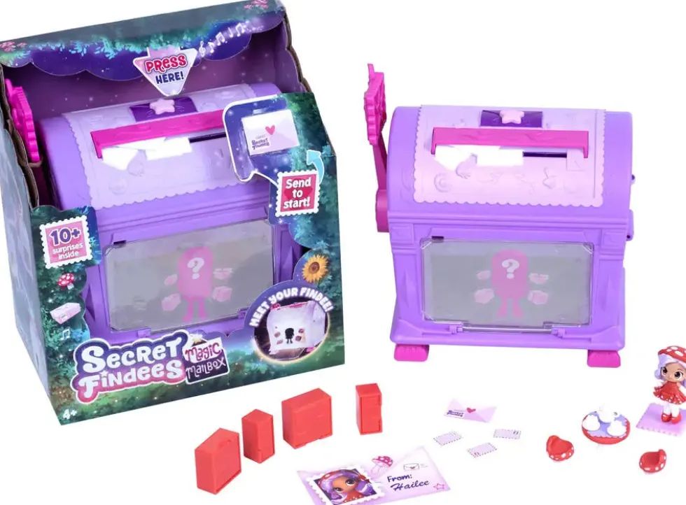 SECRET FINDEES MAGIC MAILBOX PURPLE