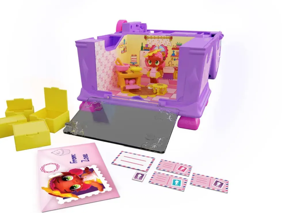 SECRET FINDEES MAGIC MAILBOX PURPLE