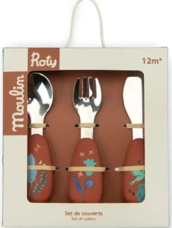 SET COUVERTS SILICONE LA FORET MAWA