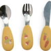 SET COUVERTS SILICONE TROIS PETITS LAPINS