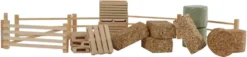 SET D'ACCESSOIRES DE FERME - 19 PIECES 1:32