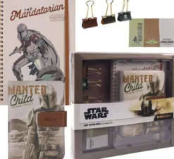 SET DE PAPETERIE THE MANDALORIAN THE CHILD