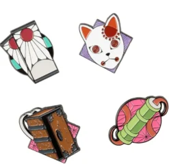 SET DE 4 PINS DEMON SLAYER
