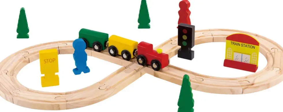 SET DE TRAINS 30 PIECES