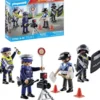 SET METIERS DE LA POLICE : 4 POLICIERS - 71730