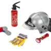 SET POMPIER AVEC CASQUE 5 PIECES