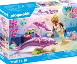 SIRENE AVEC DAUPHINS - 71501